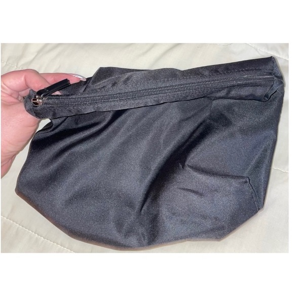 NWT TOPSHOP LEATHER LARGE BEAUTIFUL BAG WITH SILVER TURN LOCK & ADDITIONAL POUCH - Picture 9 of 11